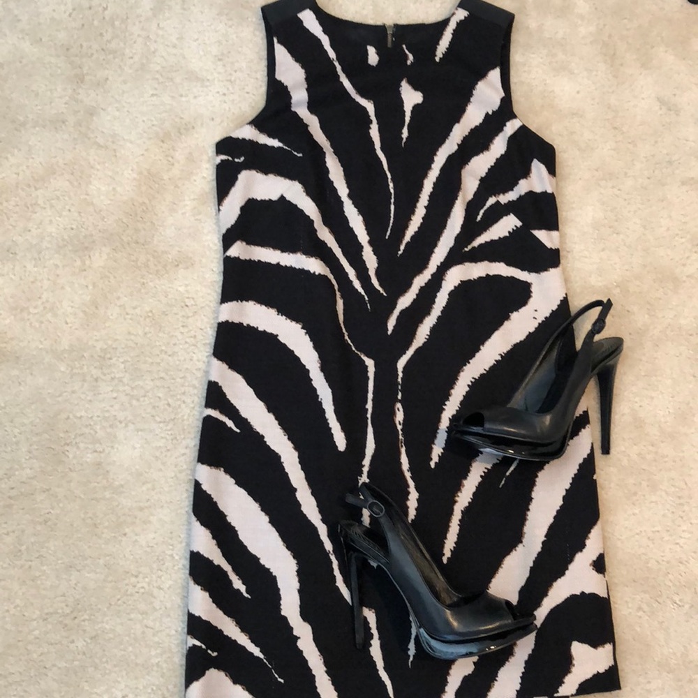 Zebra Print Dress